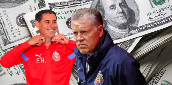 Mientras a Peláez le dieron 44 millones de dólares, lo que tendría Fernando Hierro para reforzar a Chivas