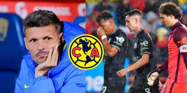 Mientras América perdía con Pumas se anunció la salida de un jugador del conjunto azulcrema