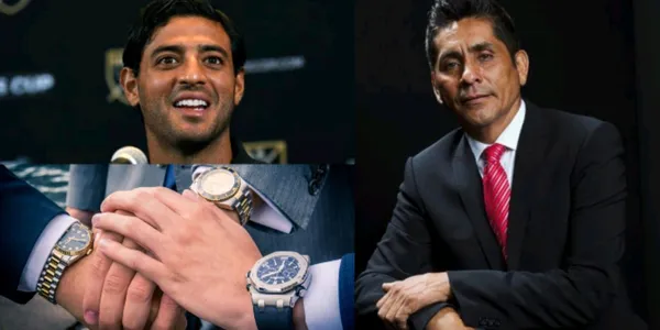 Mientras Carlos Vela tiene un reloj de 46 mil dólares, el reloj que usa el ex portero Jorge Campos