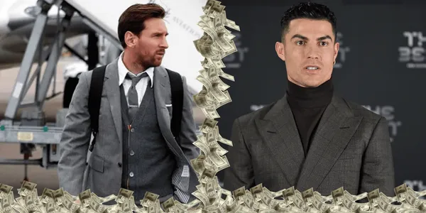 Mientras Cristiano Ronaldo viaja en uno de los aviones mas estándar, Lionel Messi tiene uno de los jets mas lujosos.