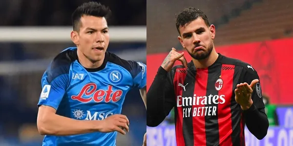 Mientras el AC Milán le duplicó el sueldo a Theo Hernández, conoce lo que el Napoli le ofrece a Lozano