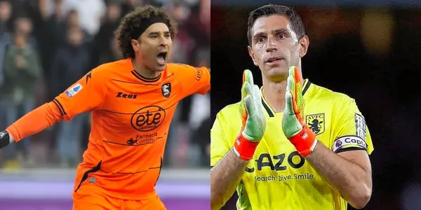 Mientras Emiliano Martínez es de los más goleados en Inglaterra, conoce el récord de Ochoa en Italia