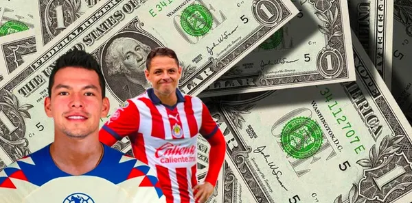 Mientras en Chivas llegará Javier Hernández, mira los 73 millones por los que América tendría a Hirving Lozano