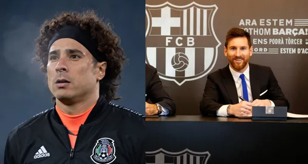 Mientras en México lo inflan, el FC Barcelona le da la peor noticia a Guillermo Ochoa, a tres meses del Mundial.