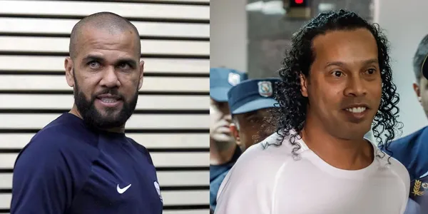 Mientras espera que se defina su caso, Alves se atrevió a hacer lo que ningún otro en detención