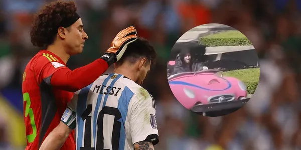 Mientras Guillermo Ochoa pagó 2 millones de pesos por su auto, lo que cuesta el coche rosa de Messi