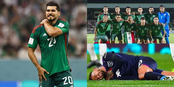 Mientras Henry es baja ante USA por una lesión muscular, el del Tri que jugó a pesar de sufrir una fractura