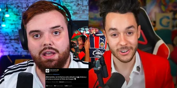 Mientras Ibai ignoró una invitación del Club América, lo que hizo TheGrefg al recibir un jersey de Chivas