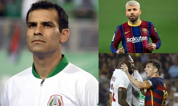 Mientras Lionel Messi lo golpeó en su momento, lo que piensa Sergio Agüero sobre Rafa Márquez.