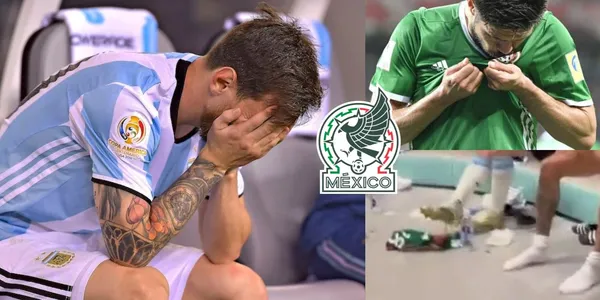 Mientras Lionel Messi pisó la playera de México, el francés que besó la de México