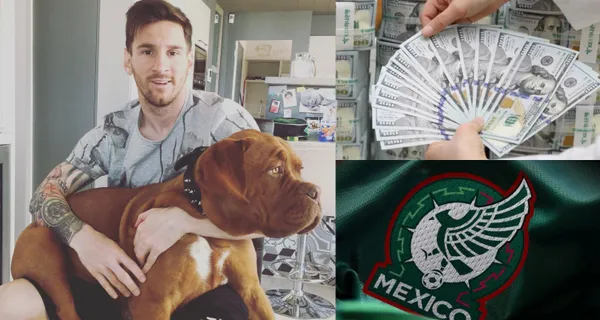 Mientras Lionel Messi tiene una mascota que está cotizada en 7 mil pesos, un jugador del Tri, sobrevalorado, tiene una mascota que tiene un valor más alto.