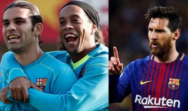 Mientras Messi lo insultó en una práctica esto fue lo que Ronaldinho vio en Rafa Márquez y por eso se ganó el respeto el mexicano, del 10 de Brasil.