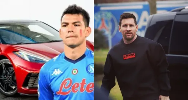 Mientras Messi tiene el coche más lujoso del mundo, el medio de transporte en el que viaja el mejor jugador mexicano.