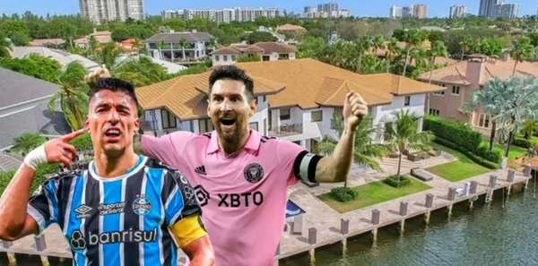 Mientras Messi tiene una mansión de 11 millones de dólares, conoce la que le aguardaría a Luis Suárez en Miami