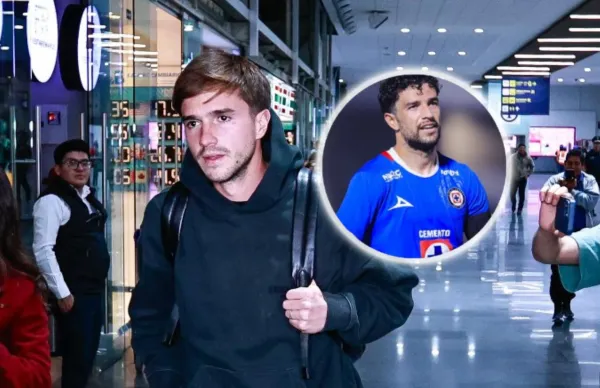 Mientras Palavecino arribaba, se reveló que Cruz Azul podría perder a su capitán/ Foto Luis Garduño.