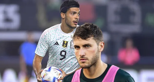 Mientras Santiago Giménez sería suplente dentro del combinado del Tri, lo que hace Raúl Jiménez.