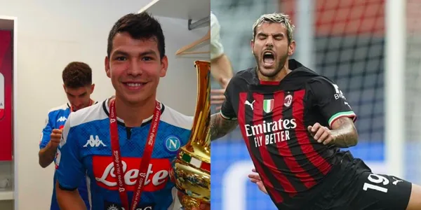 Mientras se burló de Hirving Lozano, el ridículo que hace Theo Hernández en Champions