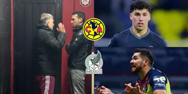 Mientras Tata Martino se pasea por Argentina, Henry Martín calienta la banca de América y se favorece de la situación