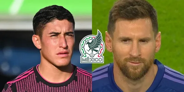 Mientras Zendejas ignoró el himno mexicano, conoce lo que hizo Messi en el de Argentina.