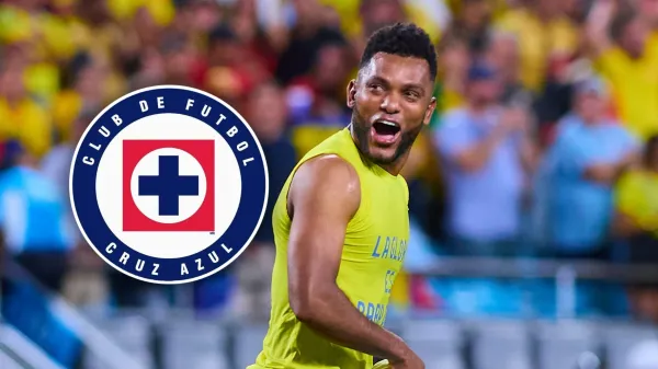 Miguel Ángel Borja durante la Copa América