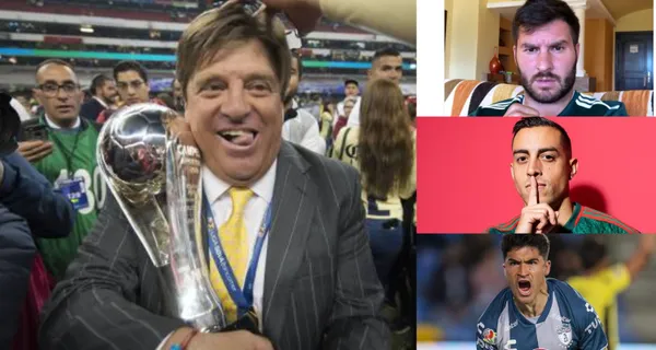 Miguel Herrera dice que él nos sacará campeones del mundo, ya eligió un 9 para tenerlo como referencia, si él es el elegido.