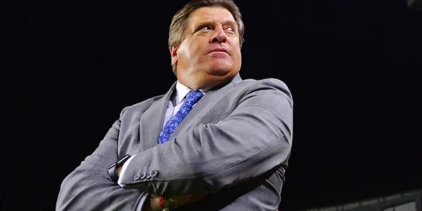 Miguel Herrera durante su etapa como DT del América (Fuente: Quintana Roo)