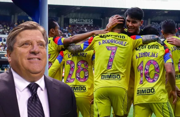 Miguel Herrera en la transmisión, también destacó la presencia de otro jugador azulcrema.