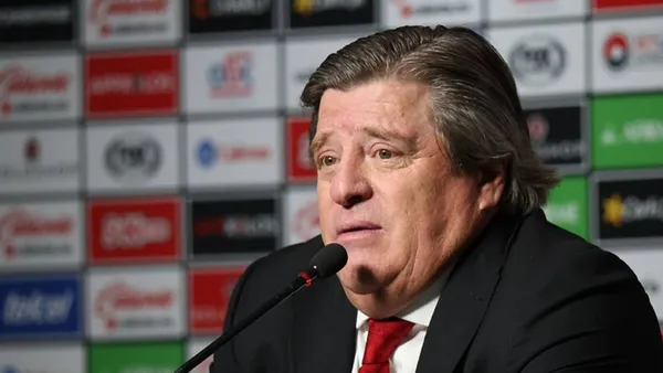 Miguel Herrera en una rueda de prensa. (Foto: Marca)