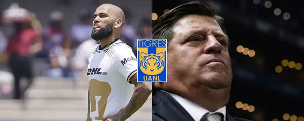 Miguel Herrera lanza una importante lección a Dani Alves antes del Tigres vs Pumas.