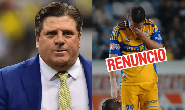 Miguel Herrera no lo toma en cuenta y por eso se va
