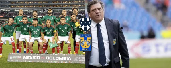 Miguel Herrera salió hace poco de Tigres y ya revienta a un jugador de Rayados, no lo quiere en el Tri.