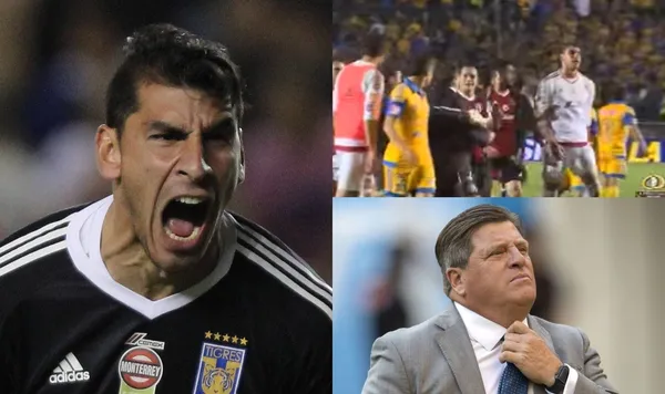 Miguel Herrera será el nuevo entrenador de Tigres. En el recuerdo está aquel juego en donde Herrera y Nahuel querían arreglar los temas a los golpes, esta es la decisión del portero sobre quedarse.