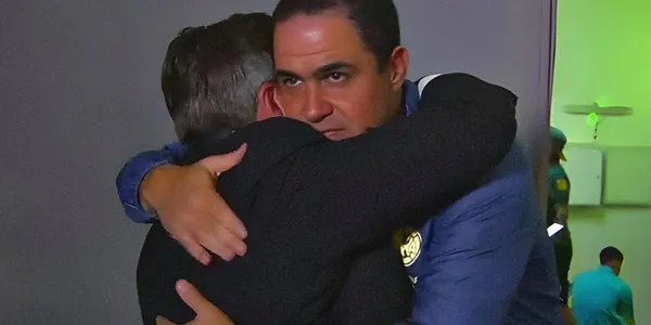 Miguel Herrera y André Jardine (Fuente: Fox Sports)