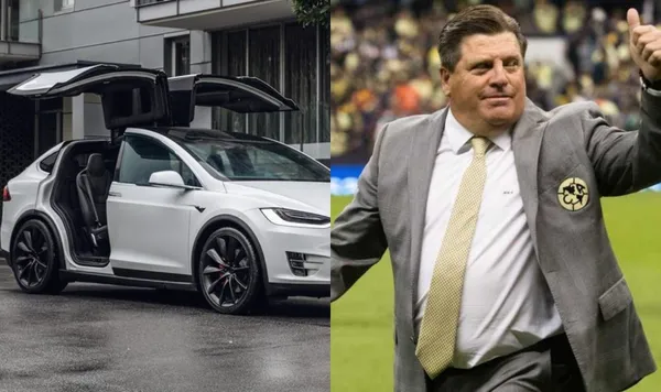 Miguel Herrera y los integrantes del club América llegaron en sus coches de lujo. Herrera destacó en este selecto listado de vehículos.