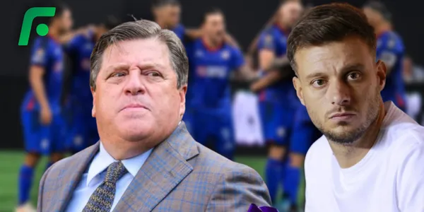 Miguel Herrera y Martín Anselmi (Fuente: MEXSPORT)