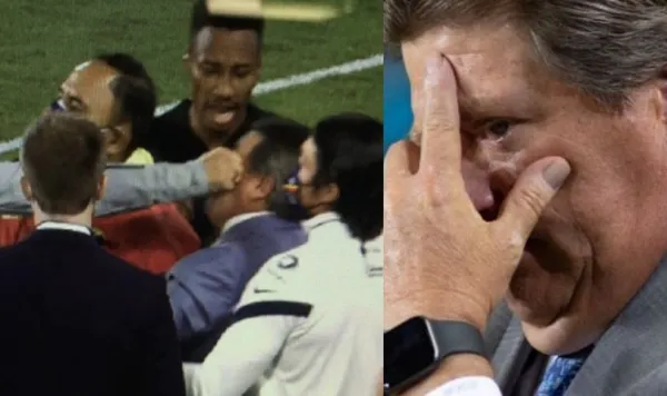 Miguel Herrera ya habló sobre el tema de la Concachampions y mira cómo le quedó el ojo.