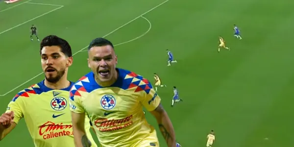 Mira el gol de Jonathan Rodríguez ante Rayados y el gesto del 9 del América