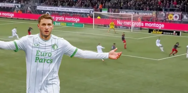 Mira el gol de Santiago Gimeénez en el Excelsior vs Feyenoord