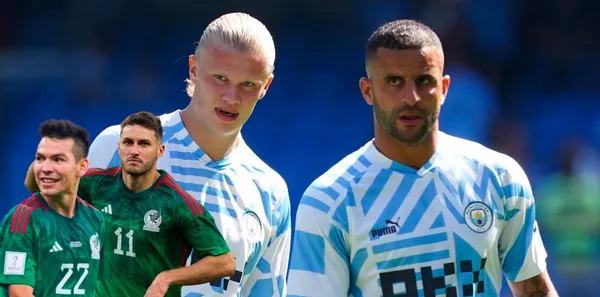Mira el jugador mexicano que terminó por elogiar Kyle Walker, estrella del Manchester City