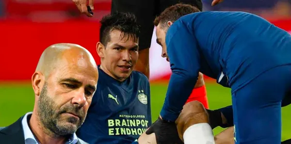 Mira el problema que tiene Peter Bosz en PSV Eindhoven a raíz de la lesión de Hirving Lozano