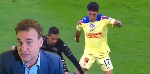 Mira la contundente reacción de David Faitelson tras el gol del América ante León