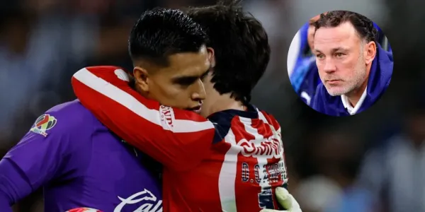 Mira la reacción de Gabriel Milito al penal atajado de Raúl Rangel en el Monterrey vs Chivas