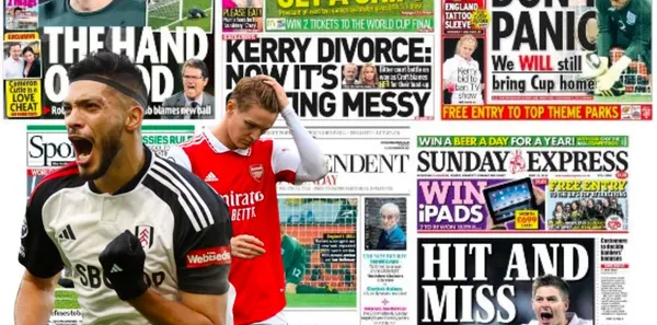 Mira lo que dijeron medios de Inglaterra al ver el gol de Raúl Jiménez que da el empate momentáneo al Fulham