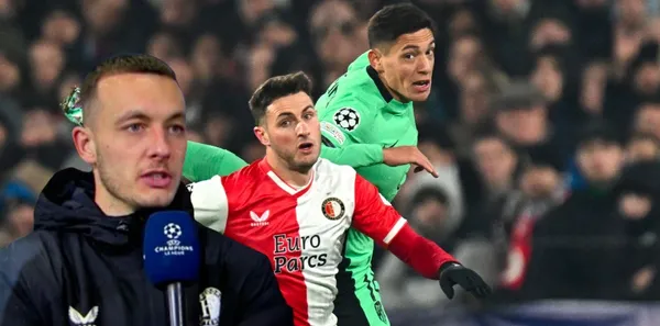 Mira lo que dijo Justin Bijlow luego de que Santiago Giménez anotara el autogol en la derrota del Feyenoord