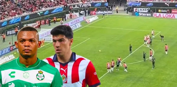Mira lo que hizo Érick Gutiérrez luego de que Harold Preciado fallara el penal ante Raul Rangel en el Chivas vs Santos Laguna