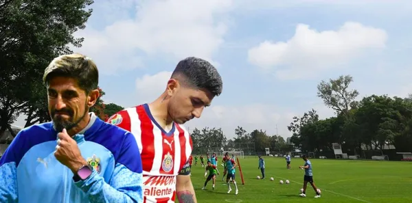 Mira lo que no le gustó a Veljko Paunovic de Víctor Guzmán en las prácticas de Chivas