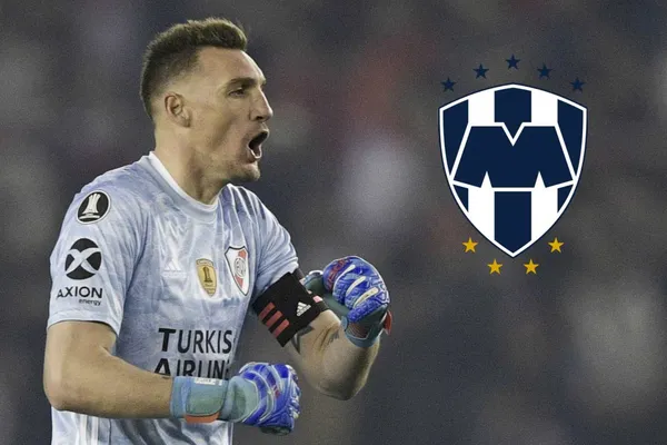 Monterrey tiene en la mira a Franco Armani y le ofrece un tentador salario para que deje River Plate y llegue al Barrial.