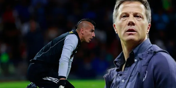 Nahuel en un partido de Tigres y el Tano en uno de Rayados / Foto Getty