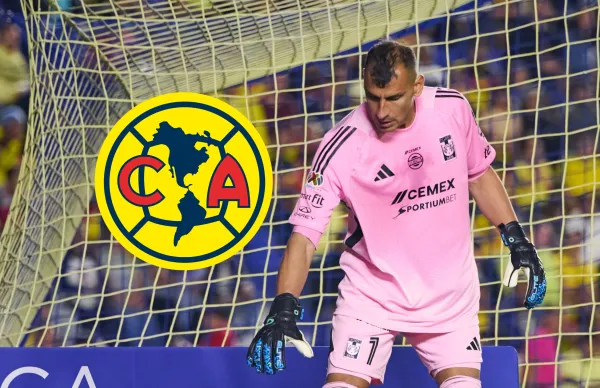 Nahuel Guzmán como en casi cada enfrentamiento frente al América da de qué hablar.