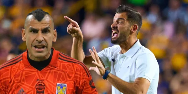 Nahuel Guzmán contó con un inesperado gesto con el DT de Rayados